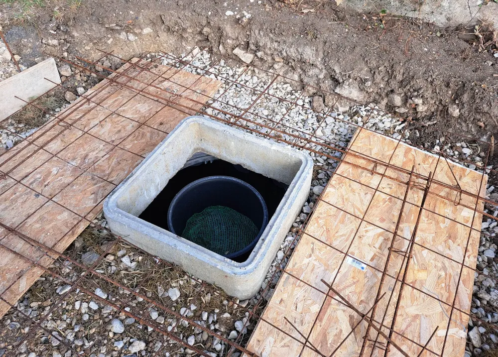 Installation fosse septique à Laon